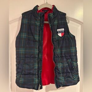 Toddler Tommy Hilfiger Tartan Puffer Vest